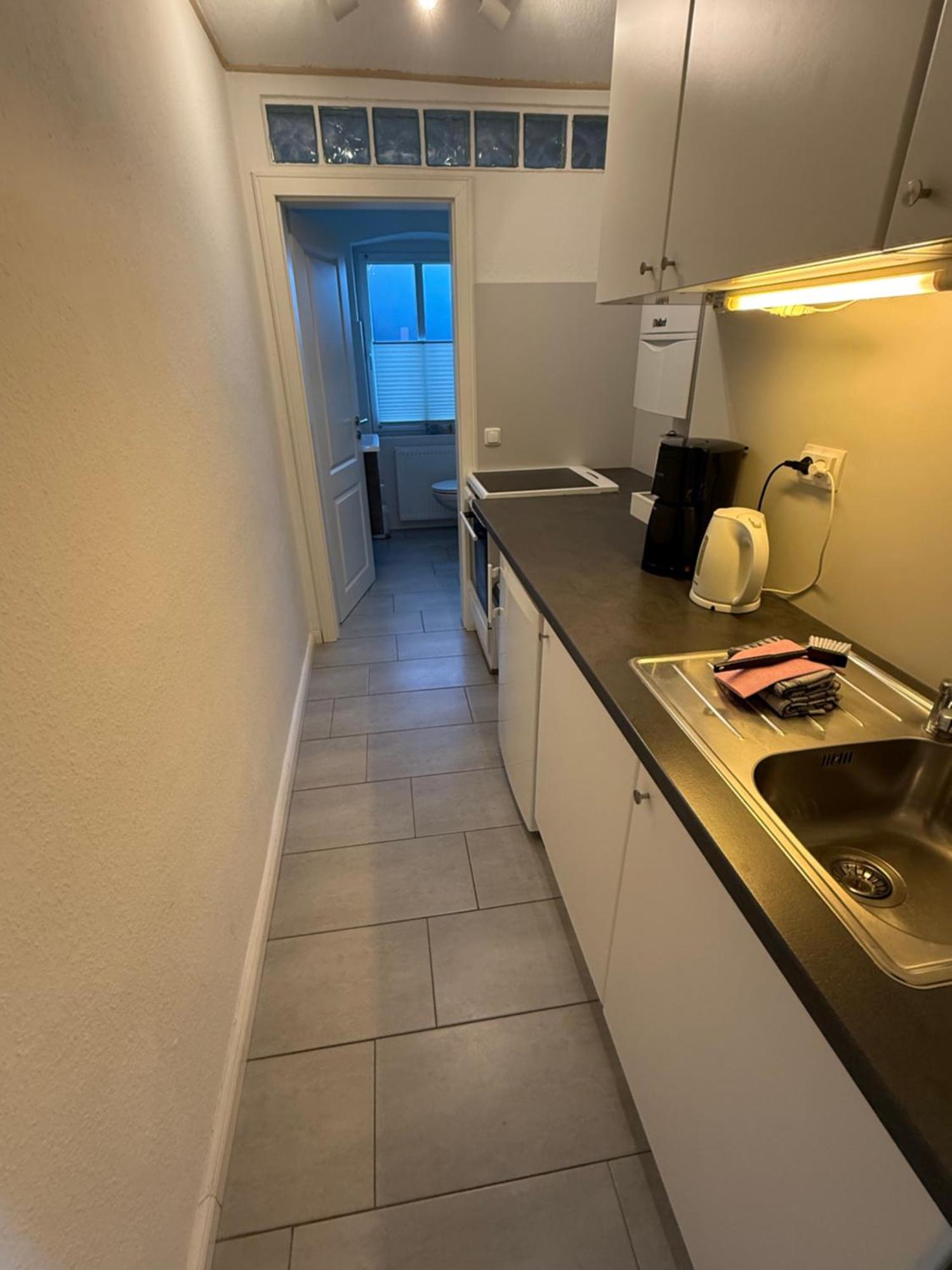הוסום Ferienwohnung „Ole Karkenwech“ Husum-Roedemis מראה חיצוני תמונה